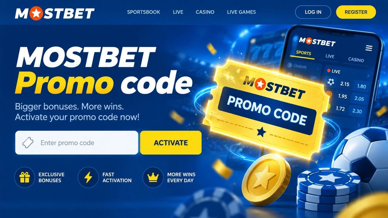 Mostbet promo code strategya: where to enter it and what it gives